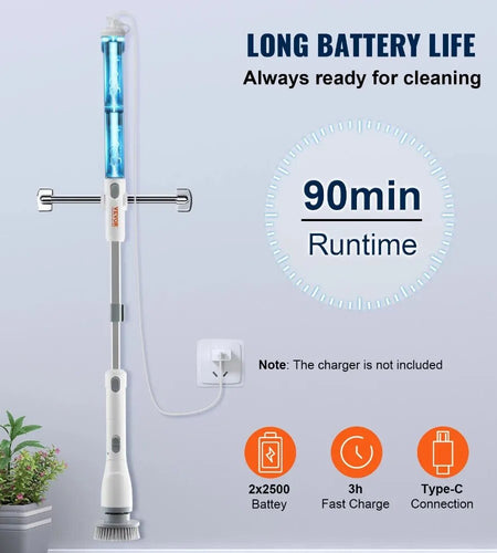 Electric Rotary Scrubber