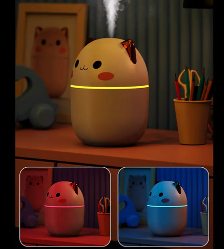 Cute Panda and Cat Humidifier 250ml