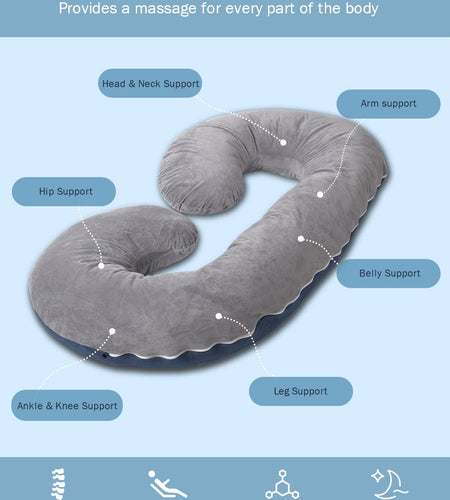 C-Shaped Body Pregnancy Pillow